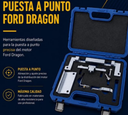 P/PUNTO 7 PZ FORD DRAGON 1,5 L
 Modelos: ecosport 2017/2018, ka 2018 HE-RU6389