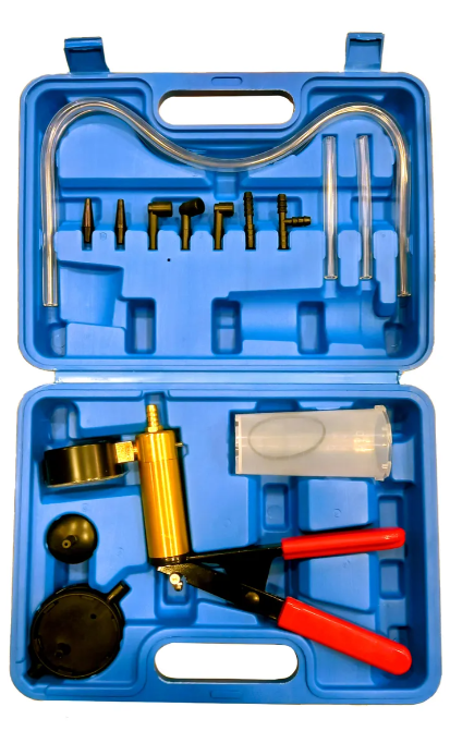 KIT BOMBA VACIO CIRCUITO DE FRENOS. Cap. de vacío: 0 a 30PSI / Cap. de presión: 0 a 60PS. HE-RU43104