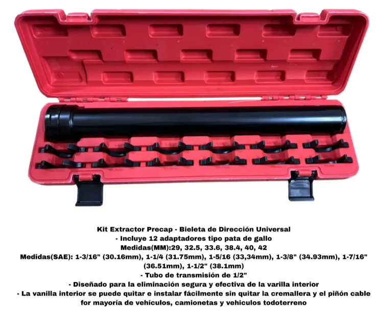 Extractor De Precap Y Bieleta De Direccion Profesional HE-E6849