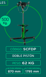 Saca Caja Telescopio  HE-SCFDP
