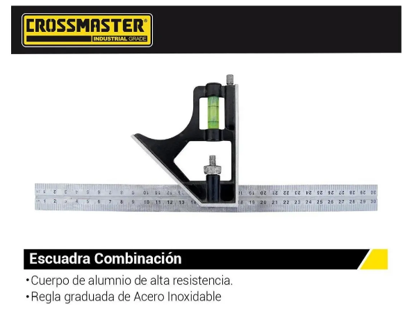 Escuadra Combinación Cuerpo de Aluminio DI-9932186