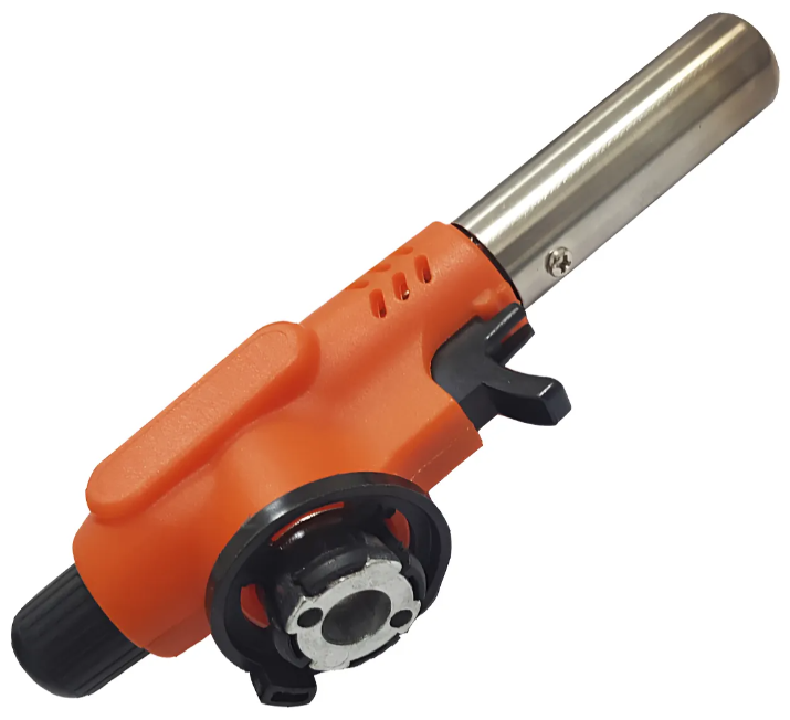 Soldador Soplete C/ Gatillo  encendido elct y clip para Cartuchos 250grs DI-2706