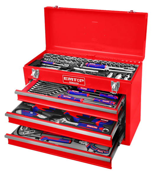 GABINETE DE HERRAMIENTAS 132 PZS HE-EMTEHTS01321