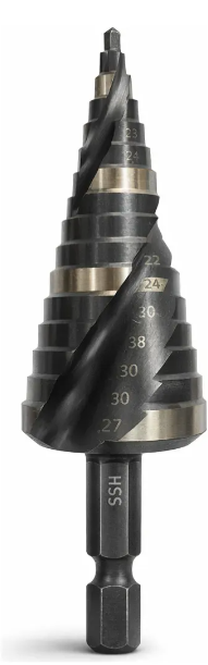 MECHA ESCALONADA HSS HEAVY DUTY 4-32 MM C/DESCARGA HE-RU51208