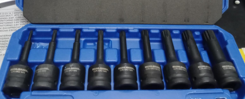Juego Multiestria 9 pcs Alto Impacto HE-RU24013