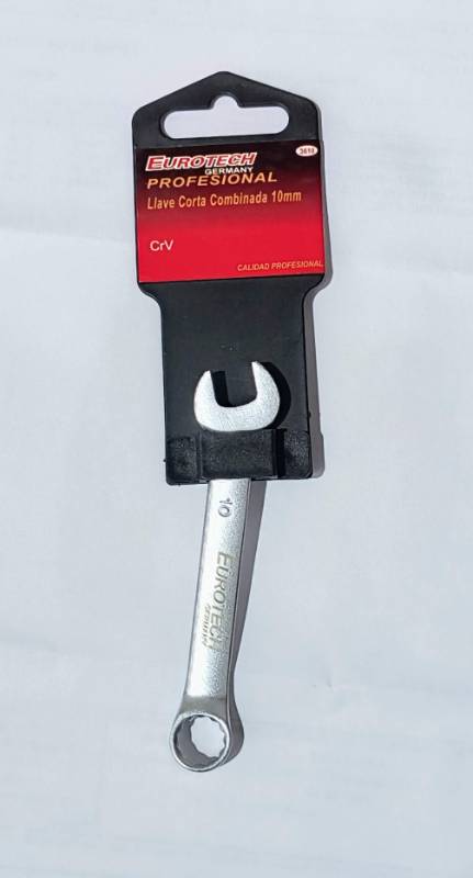 LLAVE COMBINADA CORTA 10 MM HE-E3610