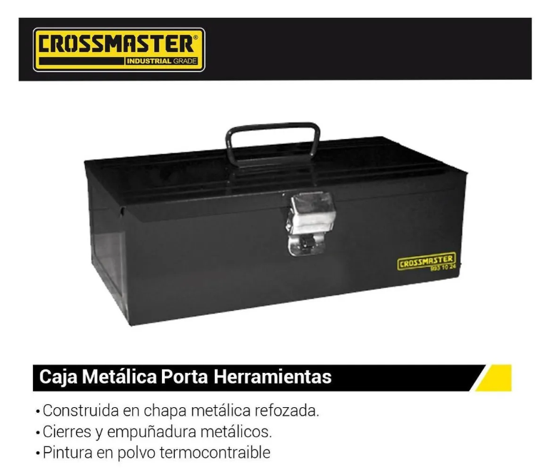 Cajas Herramientas Metalicas 400x180x150mm 1 bandeja Cierre Metalico DI-9931028