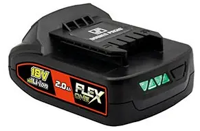 Bateria 18v   2.0 Ah   Tiempo de Carga 1 Hora DI-8124