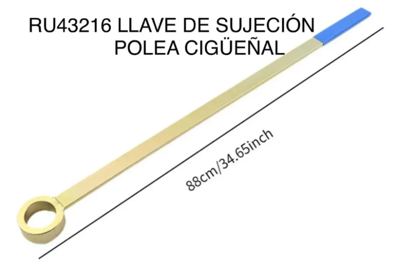 LLAVE SUJESION POLEA CIGUEÑAL VW HE-RU43216