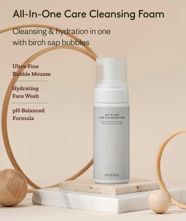 HYGGEE ALL-IN-ONE CARE CLEANSING FOAM
150ml