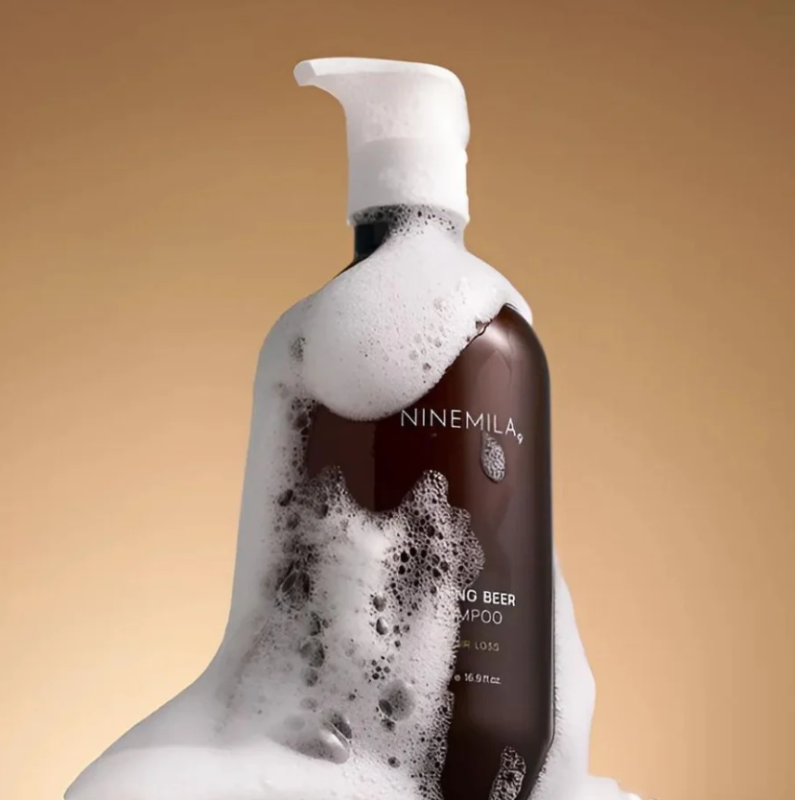 NINEMILA CALMING BEER SHAMPOO ANTI HAIR LOSS 500 ml
