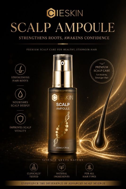 CIESKIN Scalp Ampoule – Professional Hair Loss & Scalp Care Solution (50ml)