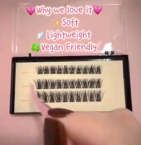 Miuccia Eyelashes - 10mm, 12mm, 14mm (Vegan)