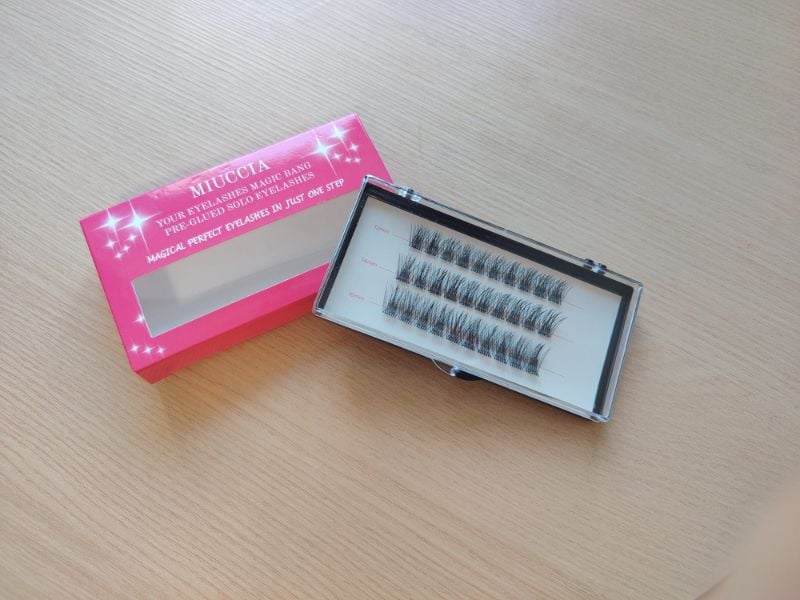 Miuccia Eyelashes - 10mm, 12mm, 14mm (Vegan)