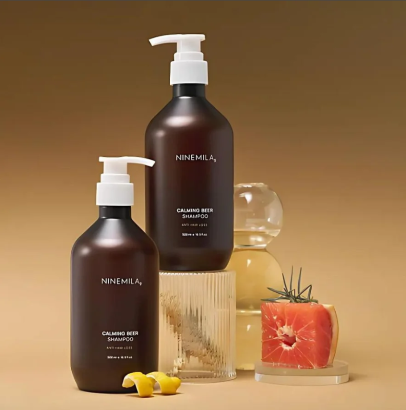 NINEMILA CALMING BEER SHAMPOO ANTI HAIR LOSS 500 ml