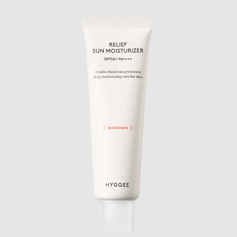 HYGGEE Relief Sun Moisturizer 50ml
[SPF50+, PA++++]
