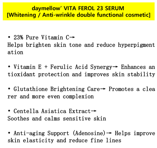 daymellow VITA FEROL 23 SERUM