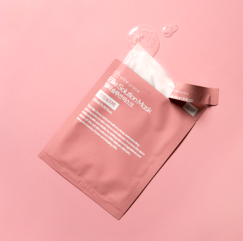 Ellie Solution Mask Pack (Toning & Brightening)(5 sheets)