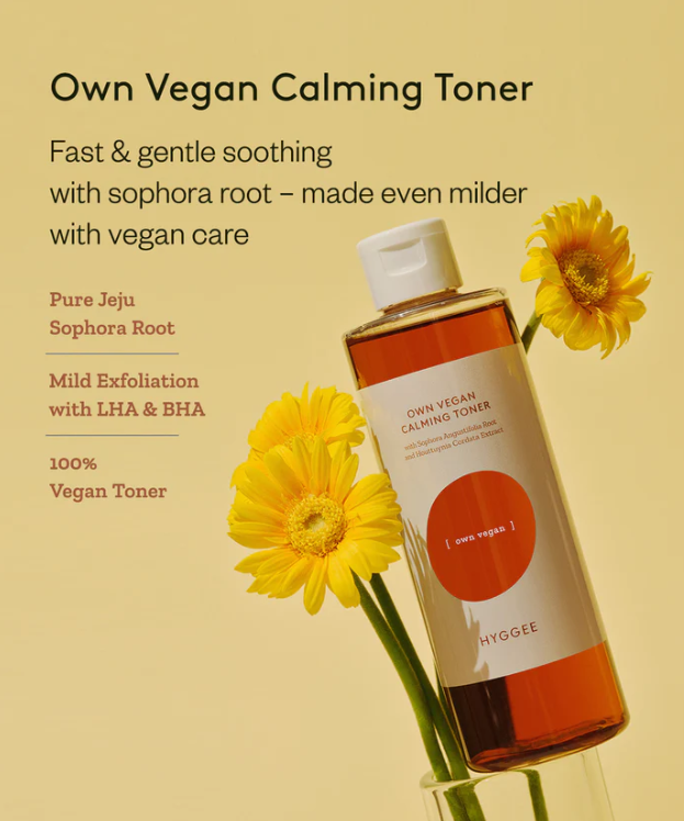 HYGGEE Own Vegan Calming Toner/純素舒緩化妝水