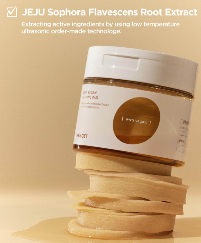 HYGGEE Own Vegan Calming Pad /HYGGEE 純素舒緩爽膚棉