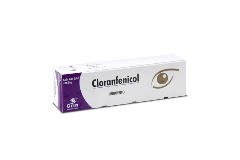 cloranfenicol ungüento oft 5gr