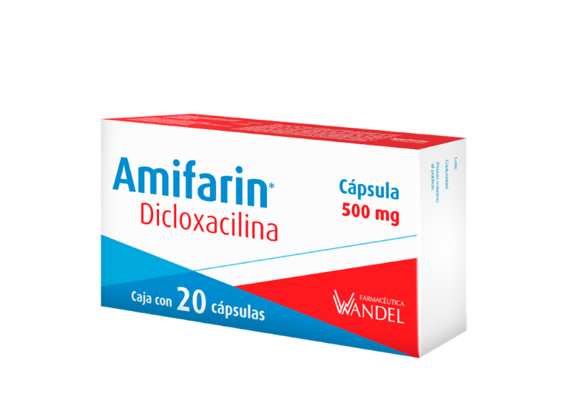 dicloxacilina 500mg 20 cap