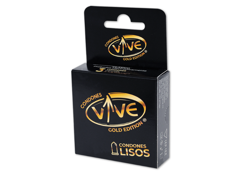 condon lisos vive 3 pz