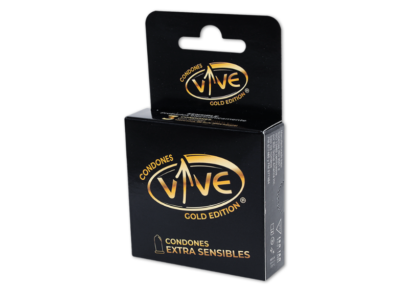 condon vive gold ext sensible 3 pz