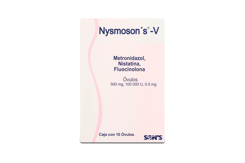 fluocinolona/metron/nistat 10 ovu-nysmoson