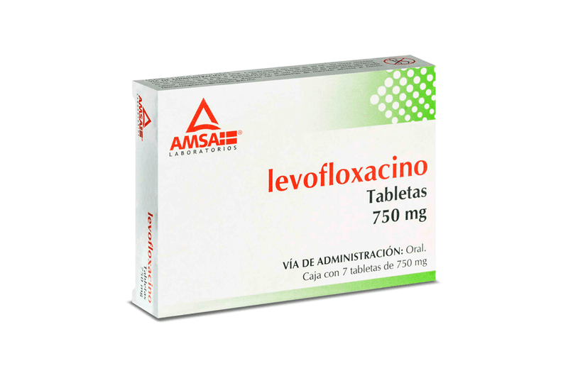 levofloxacino 750mg 7 Tab