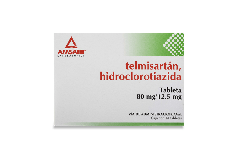 telmisartan/hidro 80mg/12.5 14Tab