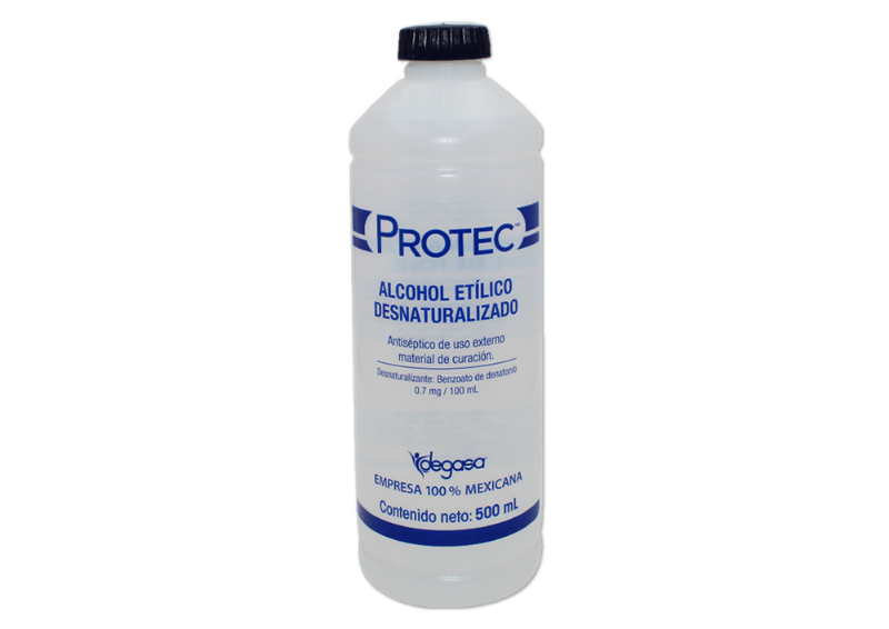 alcohol 70° protec 500ml