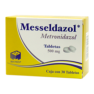 metronidazol 500mg 30Tab 
messeldazol
