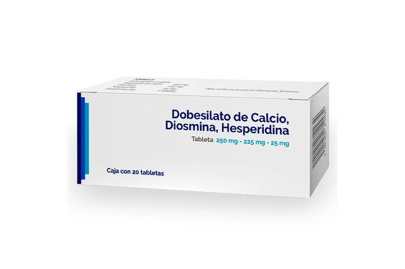 dobesilato calc/diosmina/hesper 30Tab vascul flow
