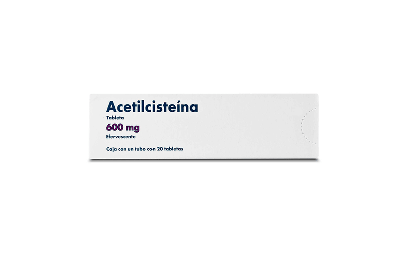 Acetilcisteina 600mg 20Tab efer