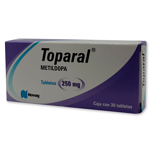 metildopa 250mg 30Tab