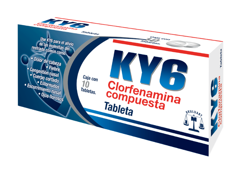 clorfenamina compuesta 10Tab ky6