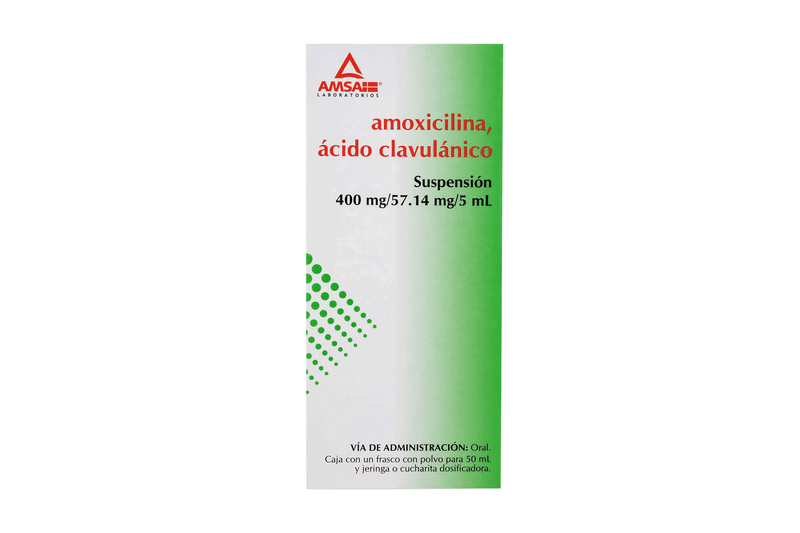 Amoxicilina/Acido Clavulanico 400/57 susp 60ml