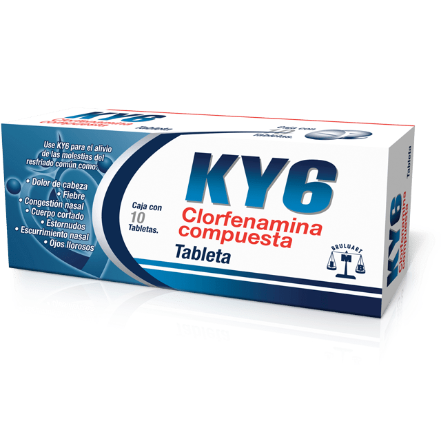 clorfenamina compuesta 10Tab ky6