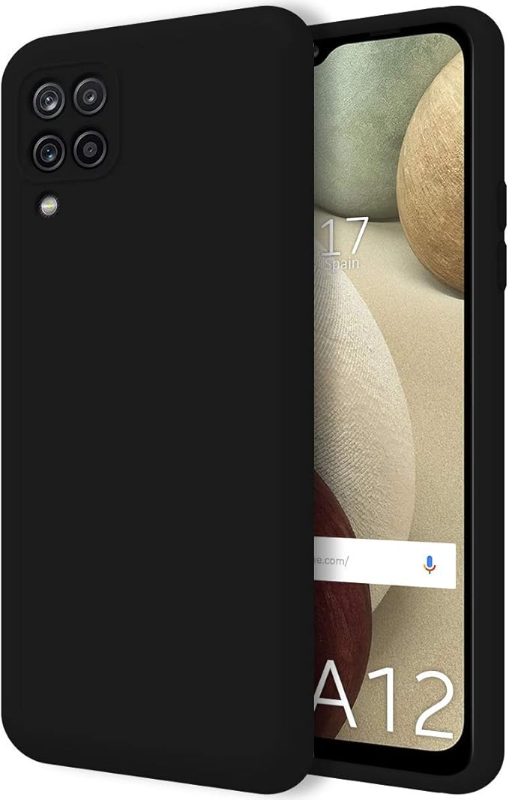 samsung a12 funda de silicon