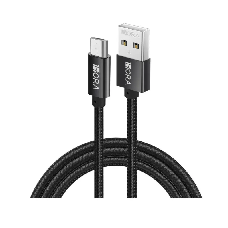 Cable usb a v8 micro 2.1a 1m 1 hora cab248