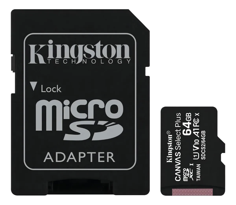 kingston micro sd 64gb clase 10