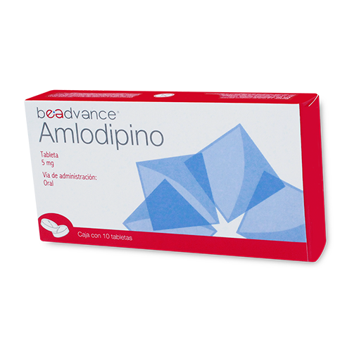 Amlodipino 5mg 10Tab (3x2)