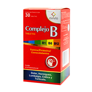 complejo b 30Tab rojo avivia
