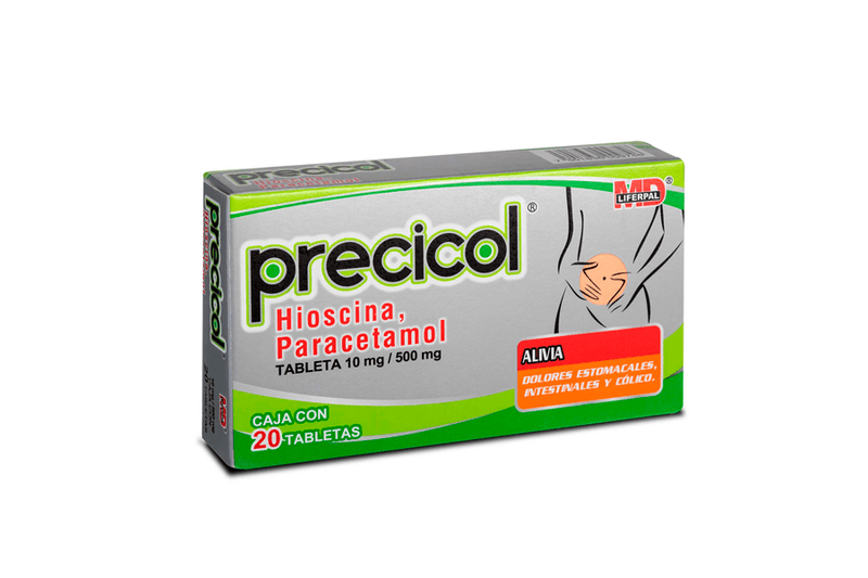 paracetamol/butil 20Tab