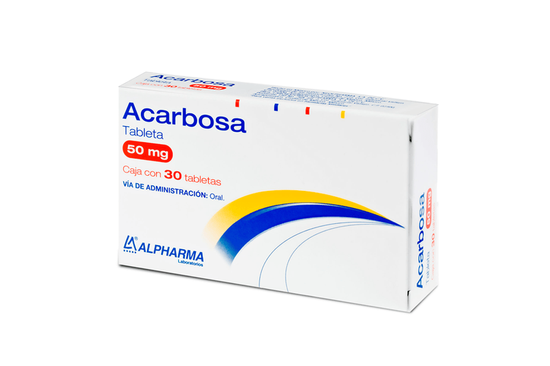 acarbosa 50mg 30Tab