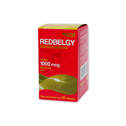 complejo b12 1000mcg 30 Tab mast redbelgy