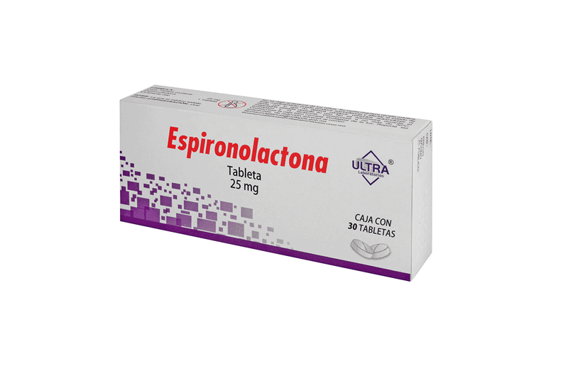 espironolactona 25mg 30Tab