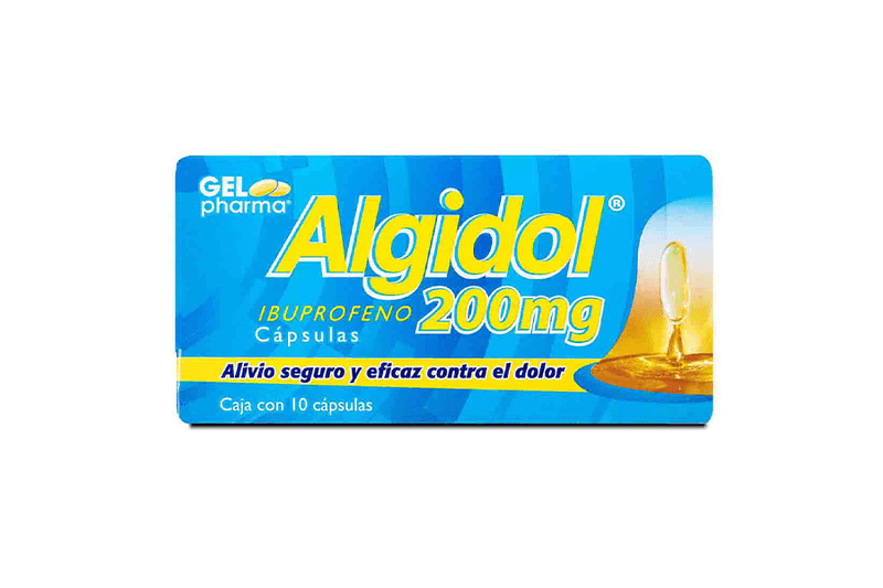 Ibuprofeno 200mg 10cap gel