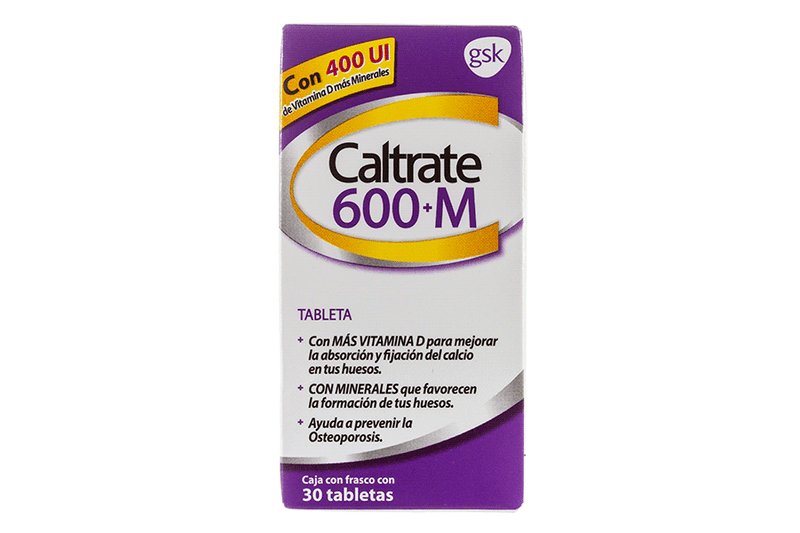 caltrate 600+m 30Tab